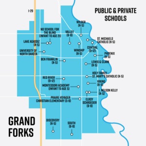 forks nd cities