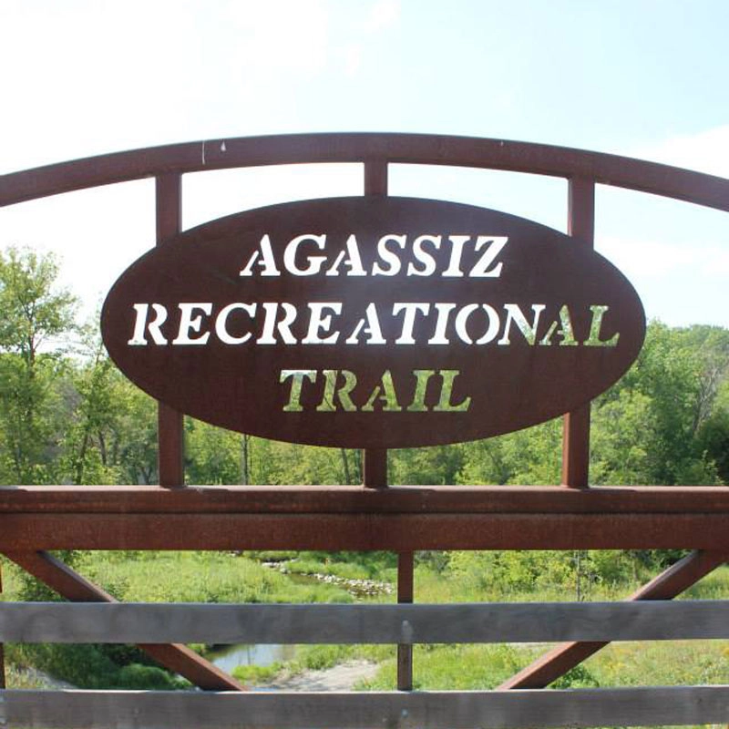 Agassiz Recreational Trail in Grand Forks