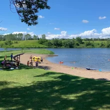 Larimore Dam in the Grand Forks Region