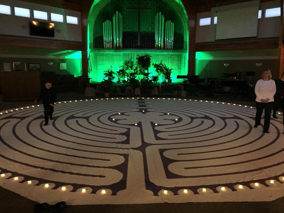 Labyrinth in Grand Forks.