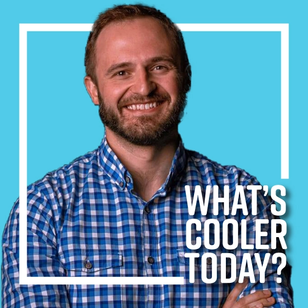 Tyler's Headshot for 'What's Cooler Today?' articles.