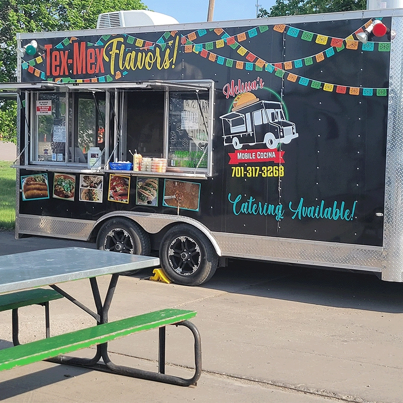 Melissa's Mobile Cocina Food Truck in Grand Forks.