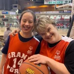 Grand Forks Special Olympics basketball.