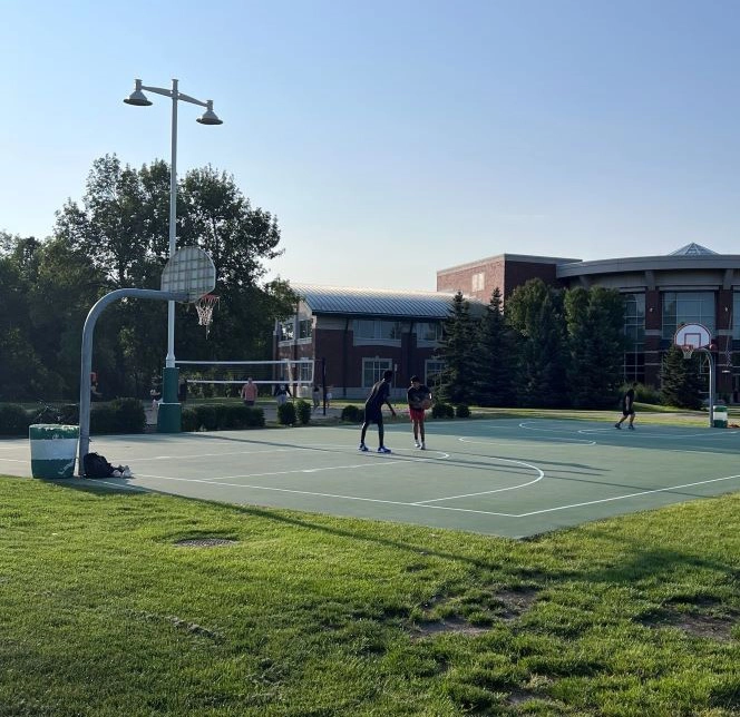 UND Wellness Center Basketball court.