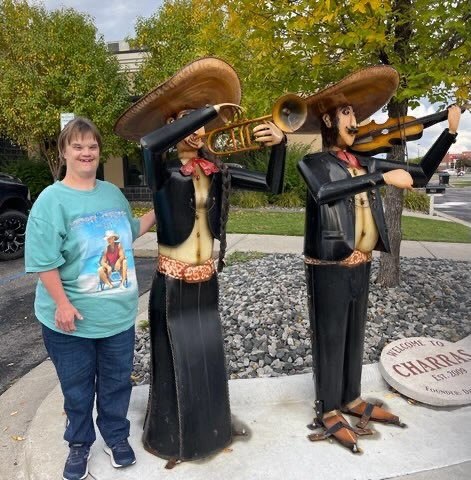 Outside Charras and Tequila in Grand Forks.