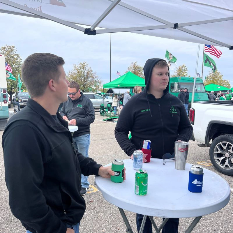 UND Football Tailgate in Grand Forks.