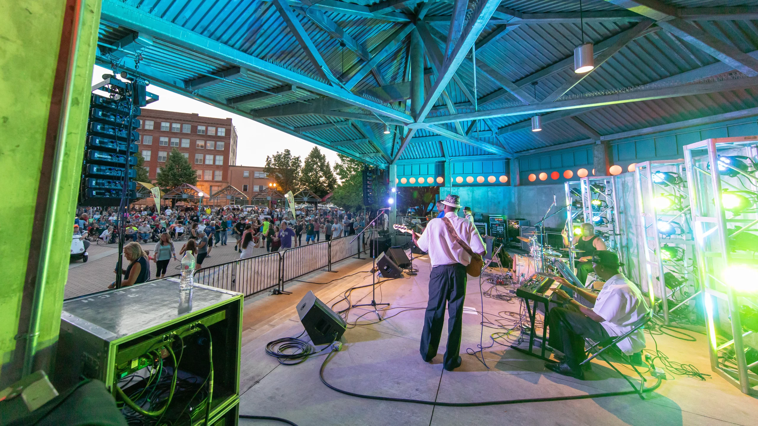 Blues on the Red at Town Square Grand Forks.