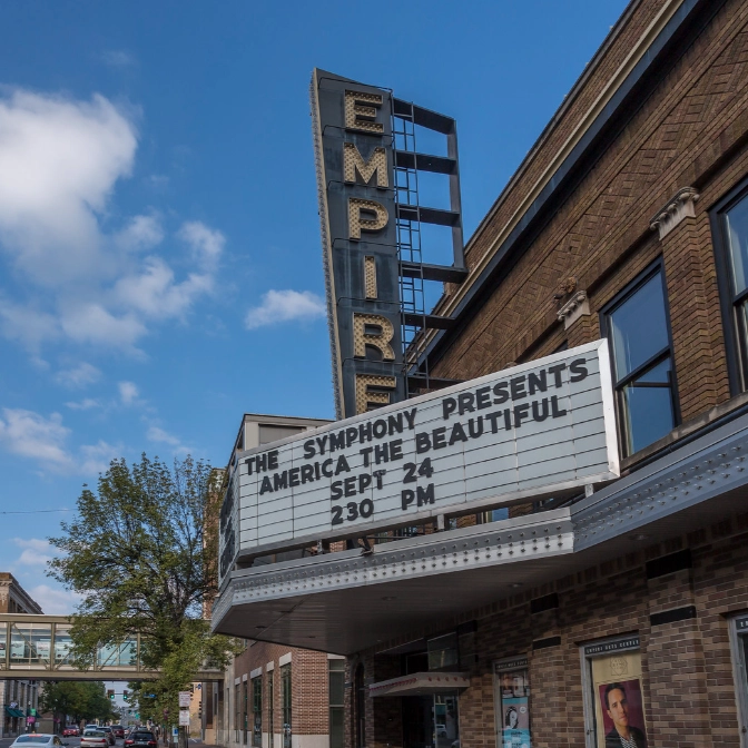 Empire Arts Center in Grand Forks.