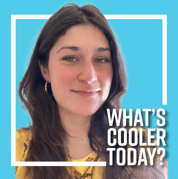 'What's Cooler Today?' Author Sally.