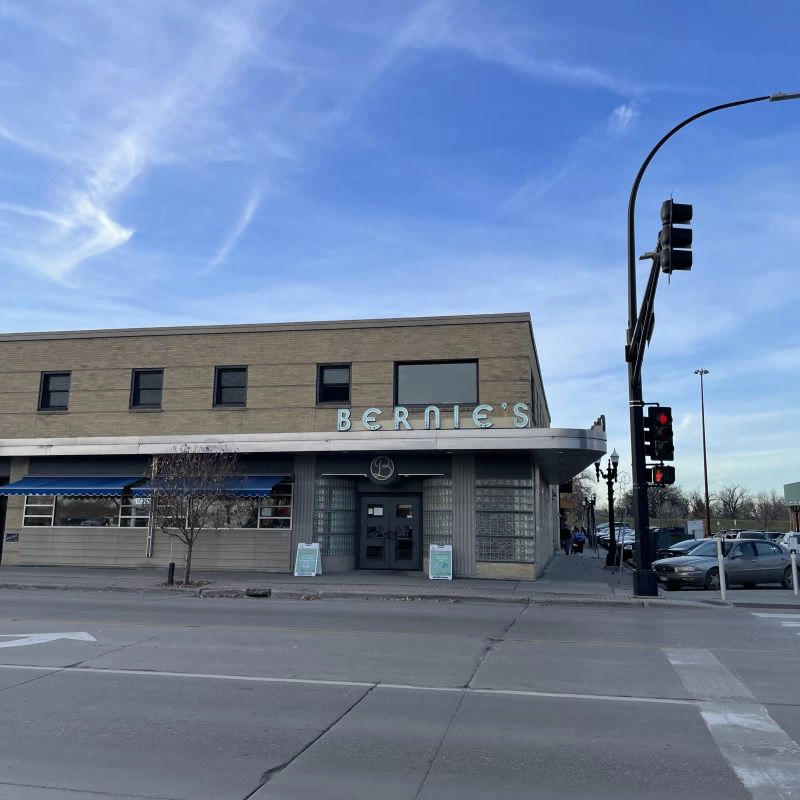 Bernie's Cafe in East Grand Forks from streetview.