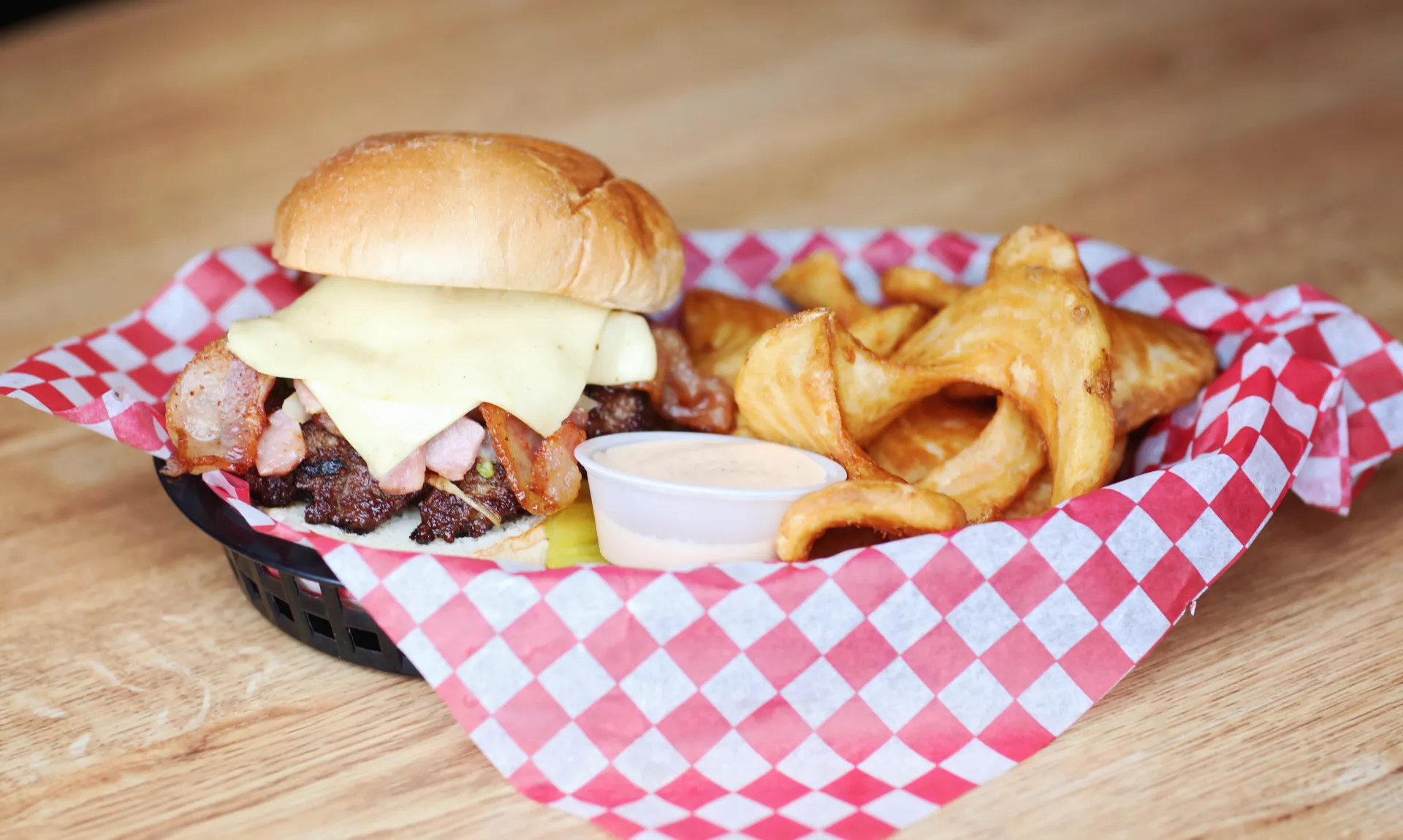 Grand Forks Burger from the Speedway Bar and Grill.