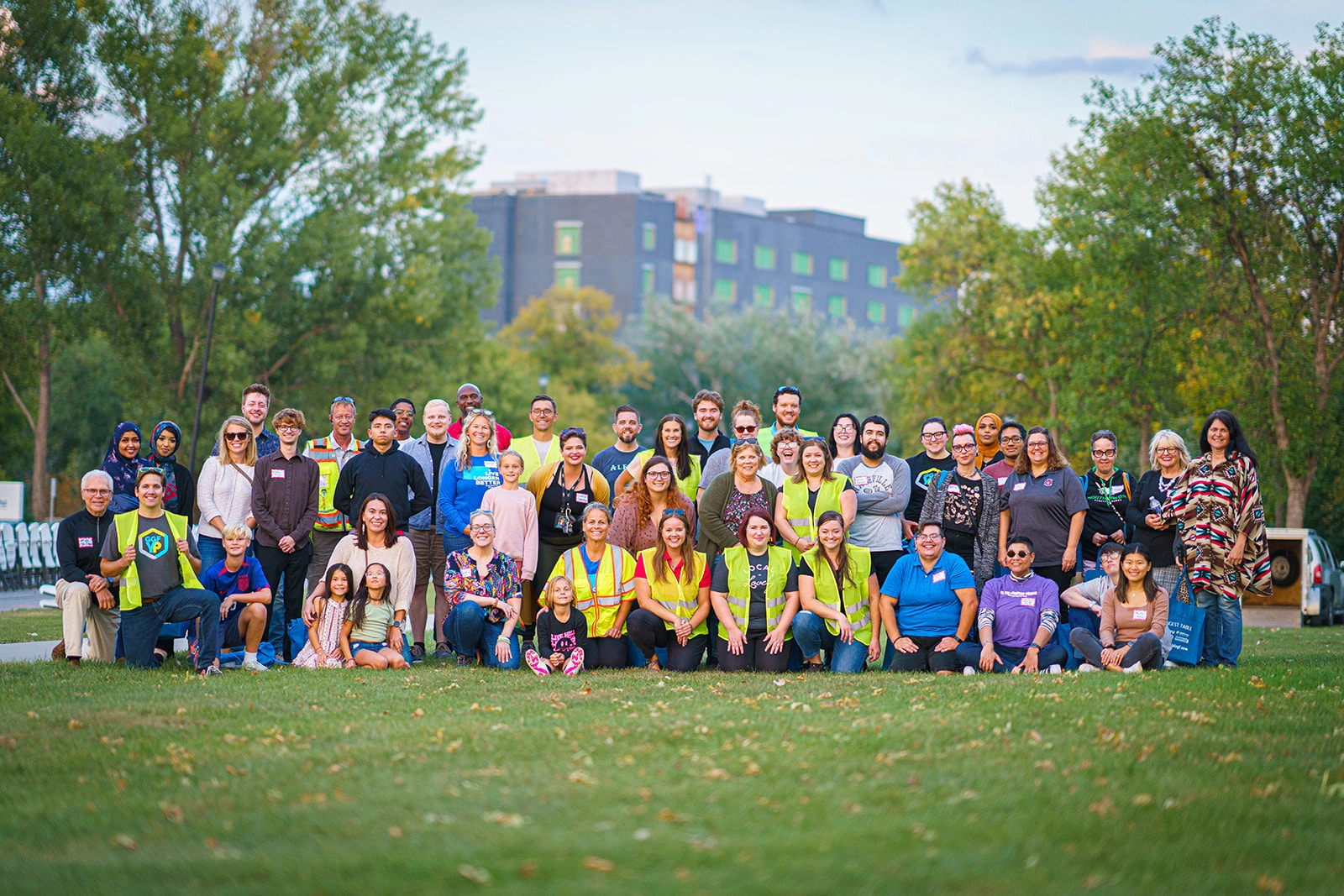 Volunteering in Grand Forks for the Greater Grand Forks Young Professionals Program.