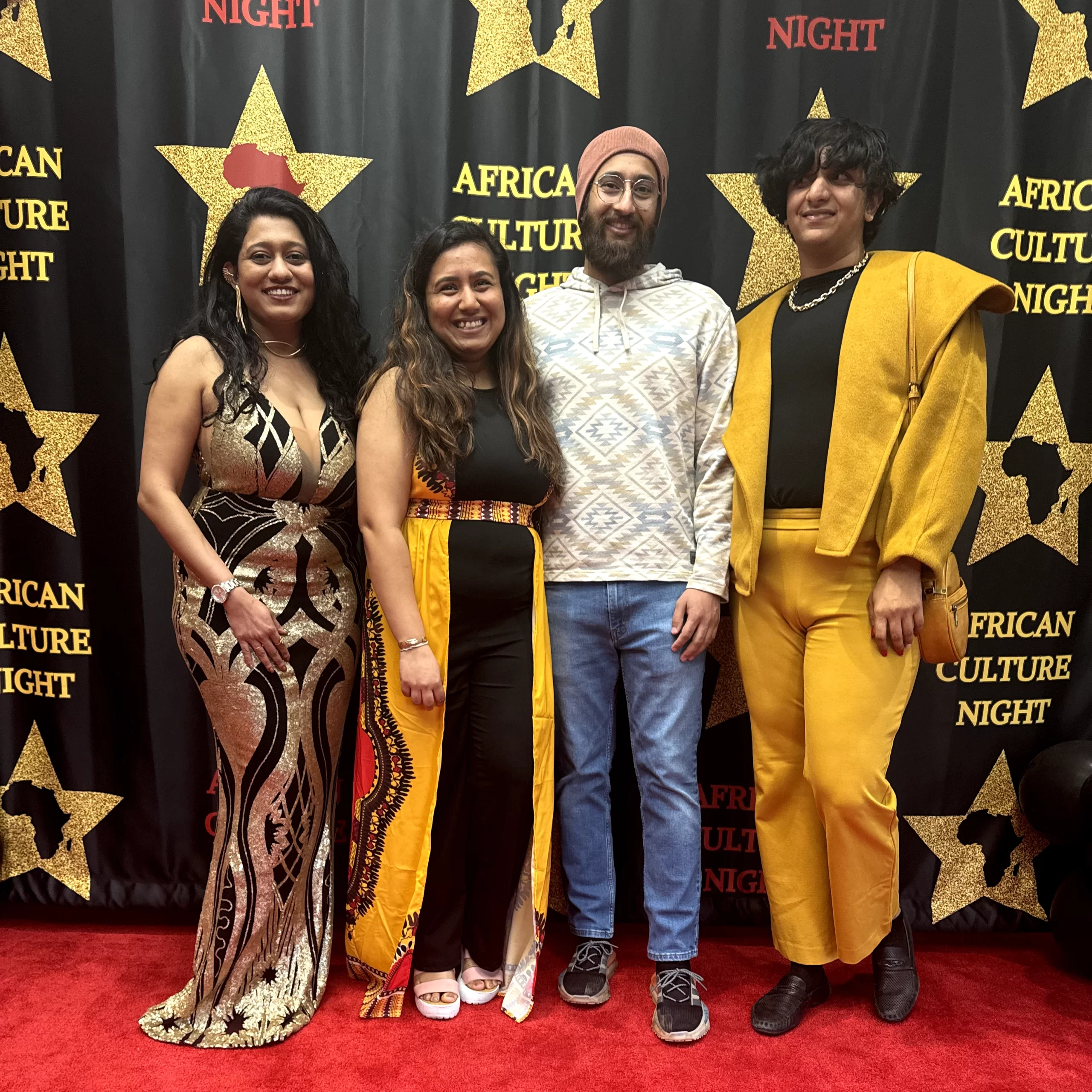 International students in Grand Forks at African Culture Night.