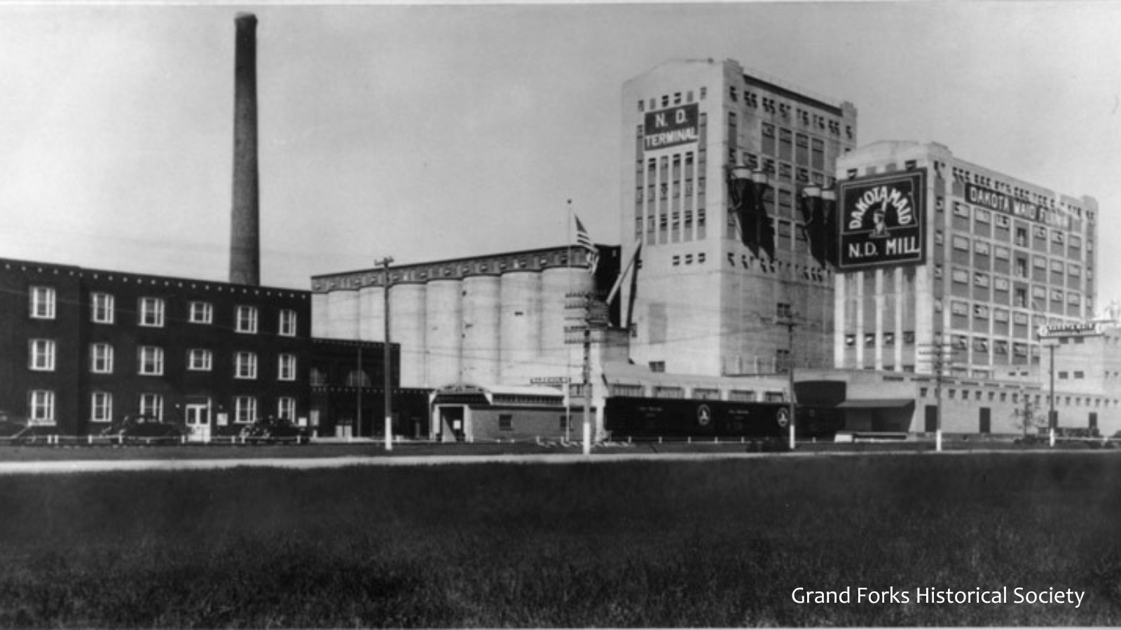 Old photo of the north dakota mill back in the day!