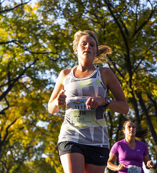 Grand Forks runner close up in the summer time!