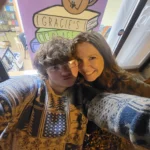 Gracie's Place Bookstore featuring a selfie of the owners