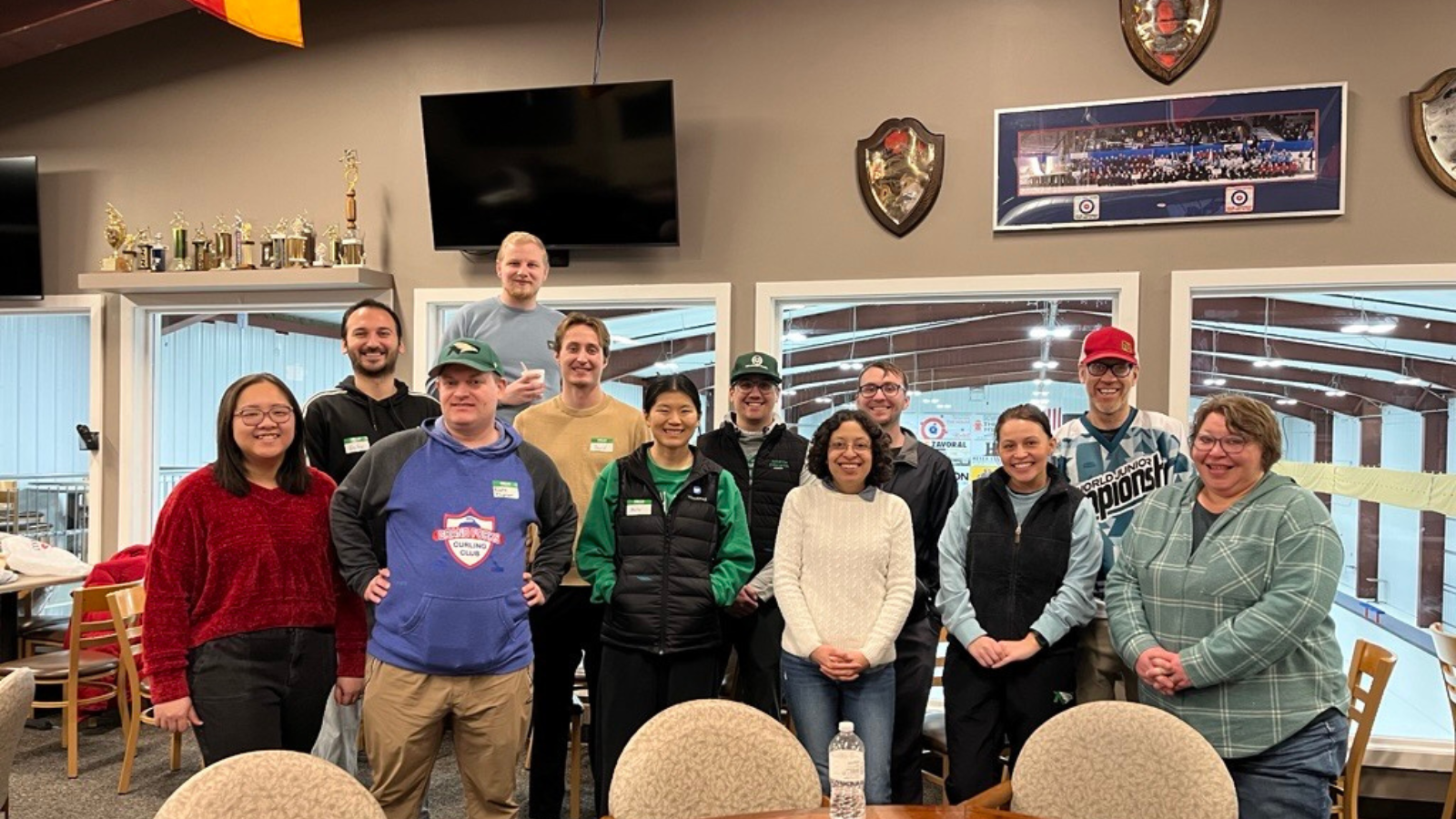 GGFYP annual curling event group photo!